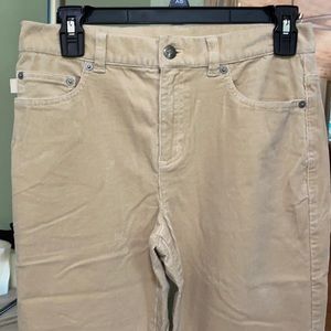 Polo Ralph Lauren Cream colored Corduroy pants.